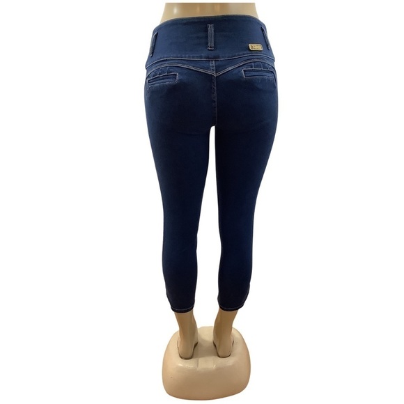 Franka Colombian Butt Lifting Capri Jean FR008 New With Tags - Picture 3 of 7